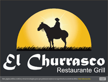 Tablet Screenshot of elchurrascorestaurante.com